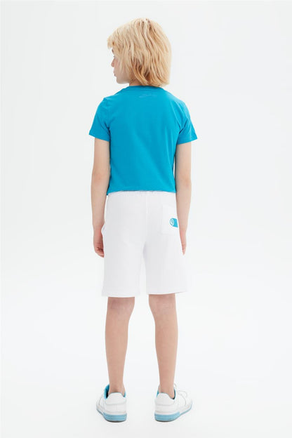 Boy White Shorts - BgStore