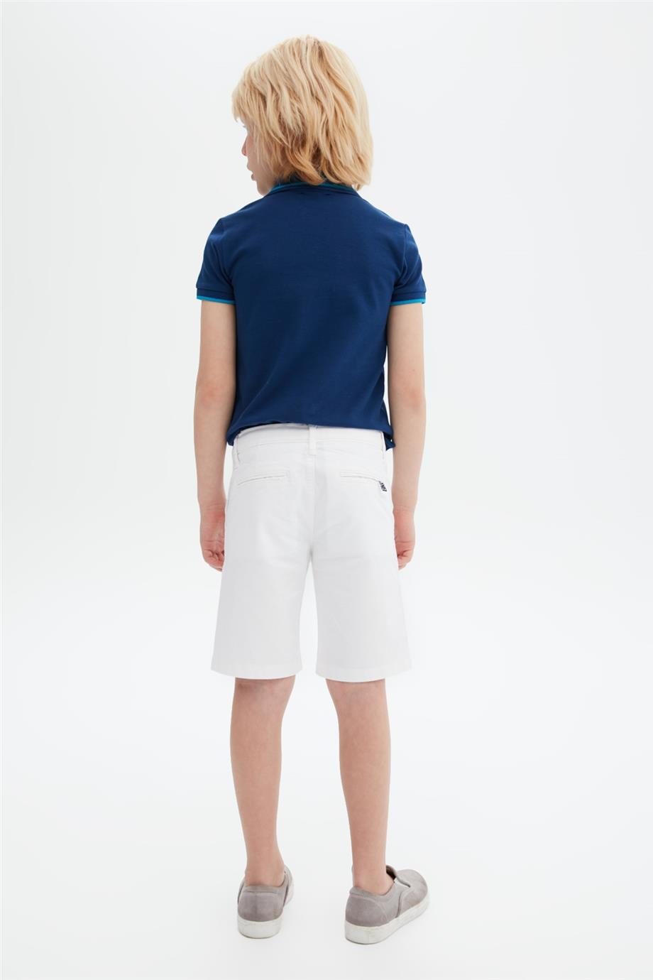 Boy White Shorts - BgStore