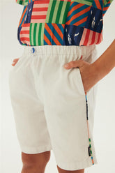 Boy White Shorts - BgStore