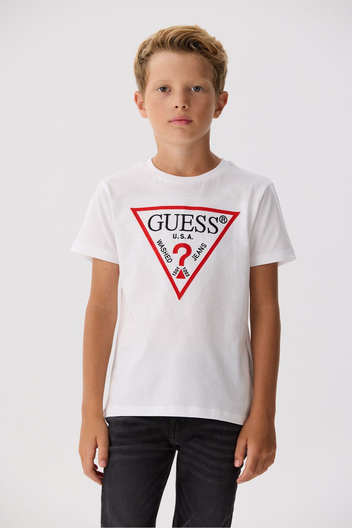 Boy White T-Shirt - BgStore