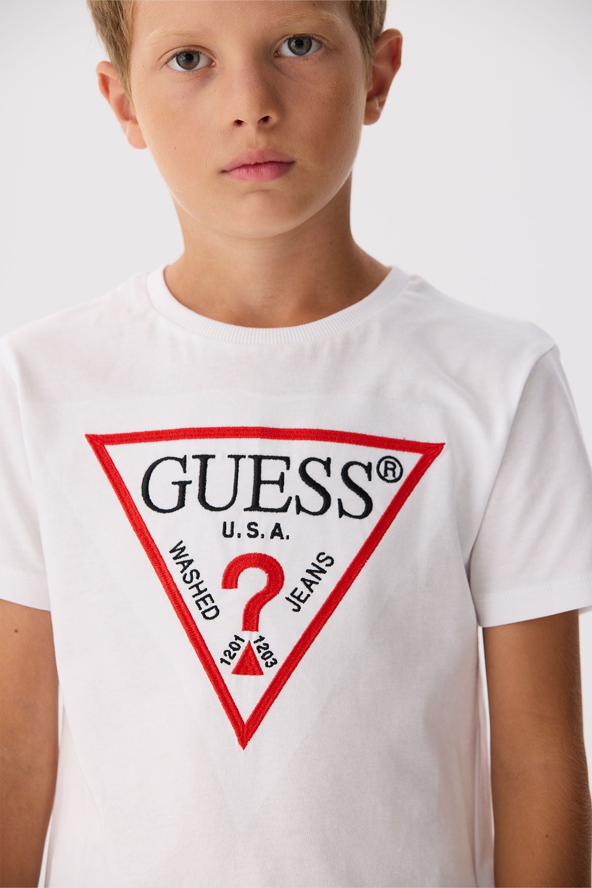 Boy White T-Shirt - BgStore