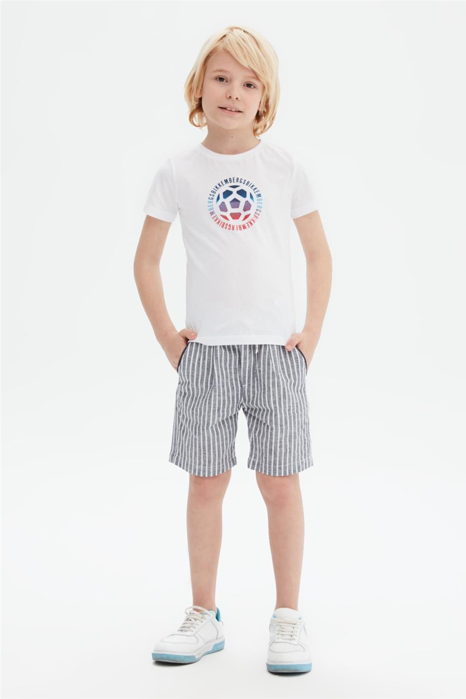 Boy White T-Shirt - BgStore