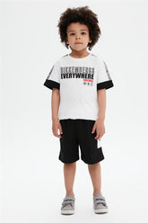 Boy White T-Shirt - BgStore