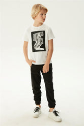 Boy White T-Shirt - BgStore