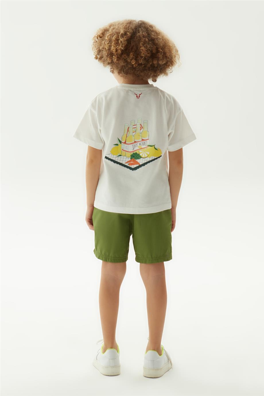 Boy White T-Shirt - BgStore