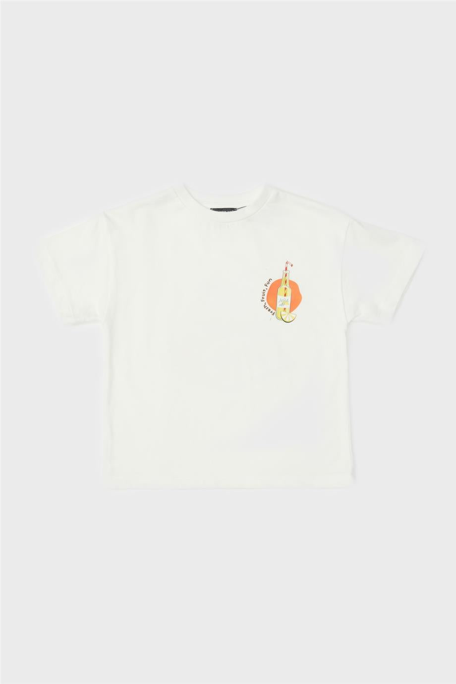 Boy White T-Shirt - BgStore