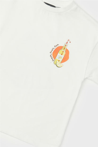 Boy White T-Shirt - BgStore