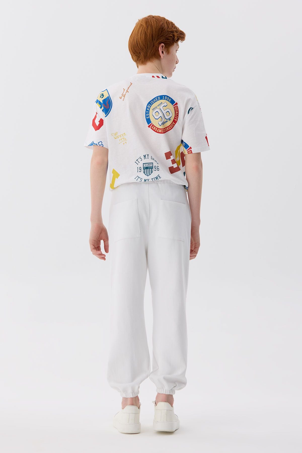 Boy White Trousers - BgStore