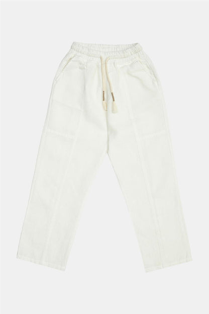 Boy White Trousers - BgStore