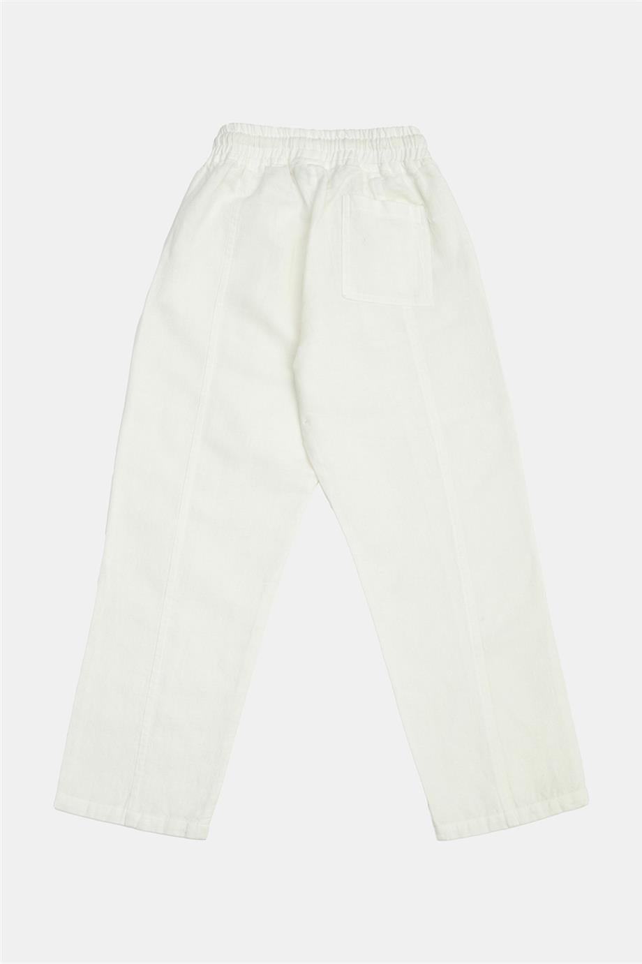 Boy White Trousers - BgStore