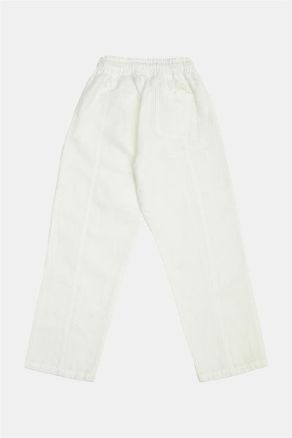 Boy White Trousers - BgStore