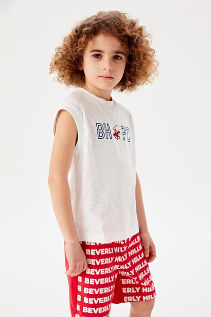 Boy White Undershirt - BgStore