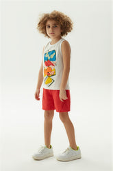 Boy White Undershirt - BgStore