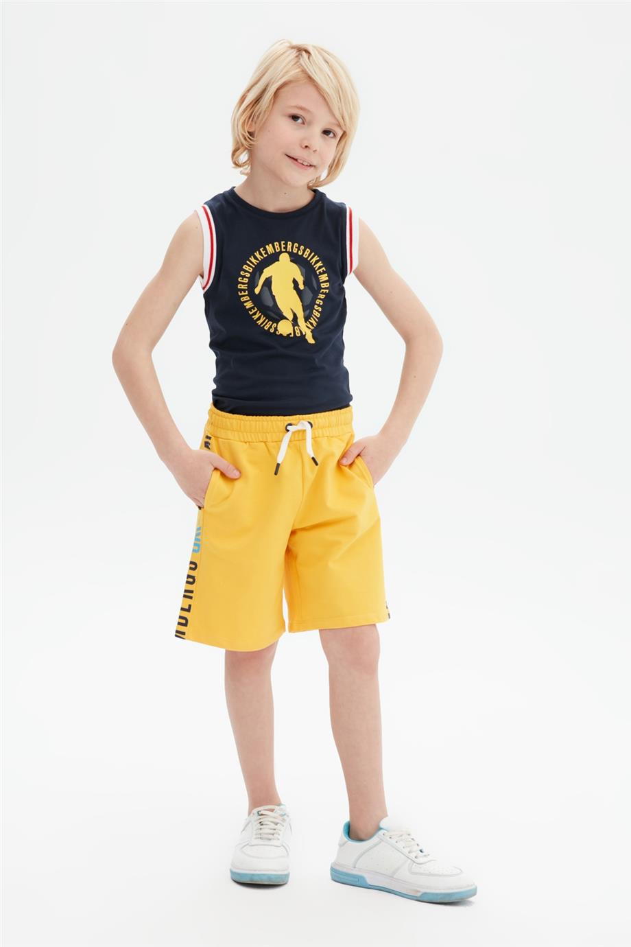 Boy Yellow Shorts - BgStore