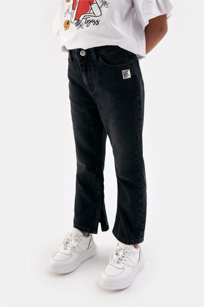 Girl Anthracite Trousers - BgStore