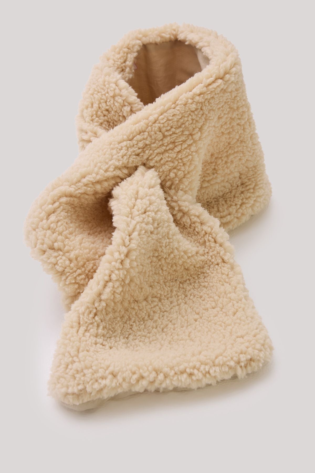 Girl Beige Scarf - BgStore