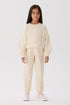 Girl Beige Tracksuit Bottom - BgStore