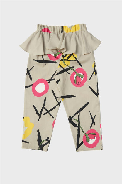 Girl Beige Trousers - BgStore