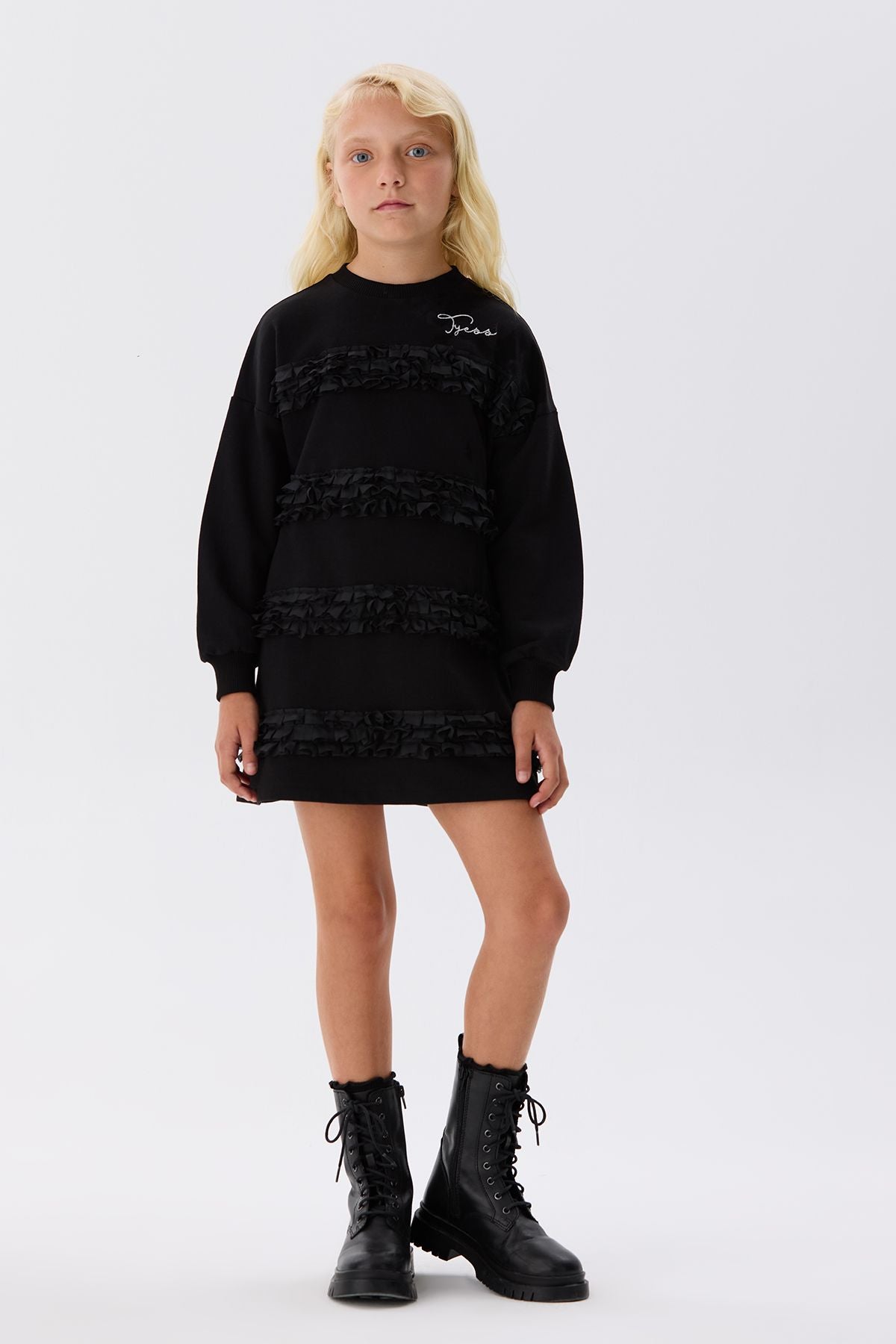 Girl Black Dress - BgStore