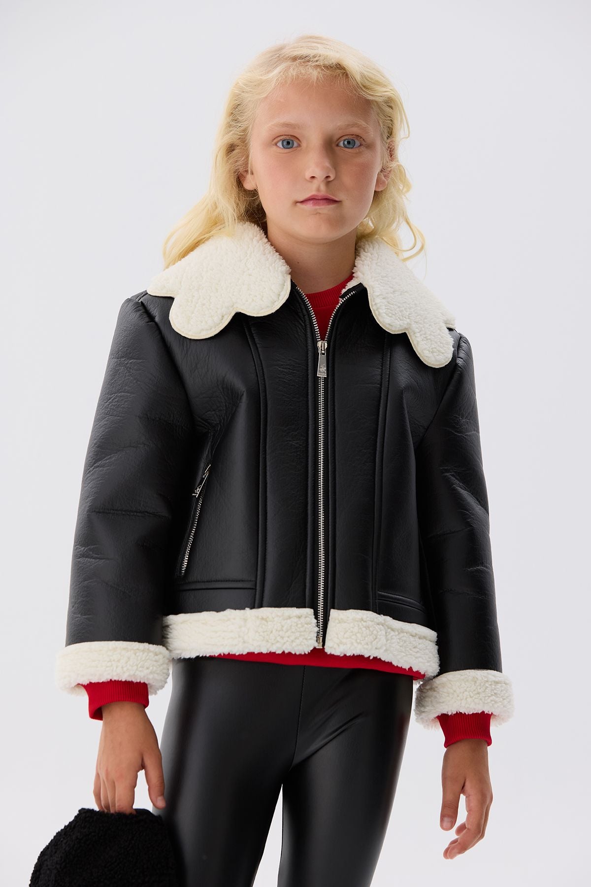 Girl Black Jacket - BgStore