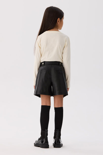 Girl Black Shorts - BgStore