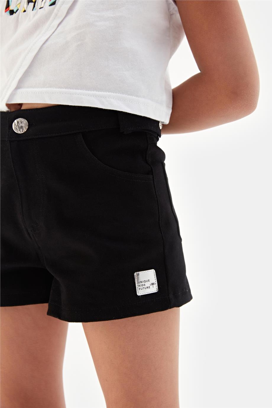 Girl Black Shorts - BgStore