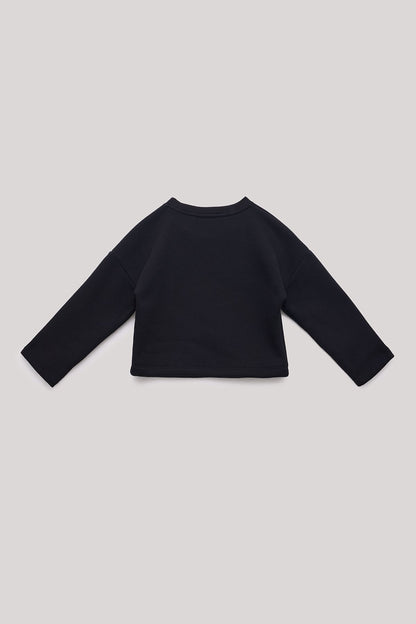 Girl Black Sweatshirt - BgStore