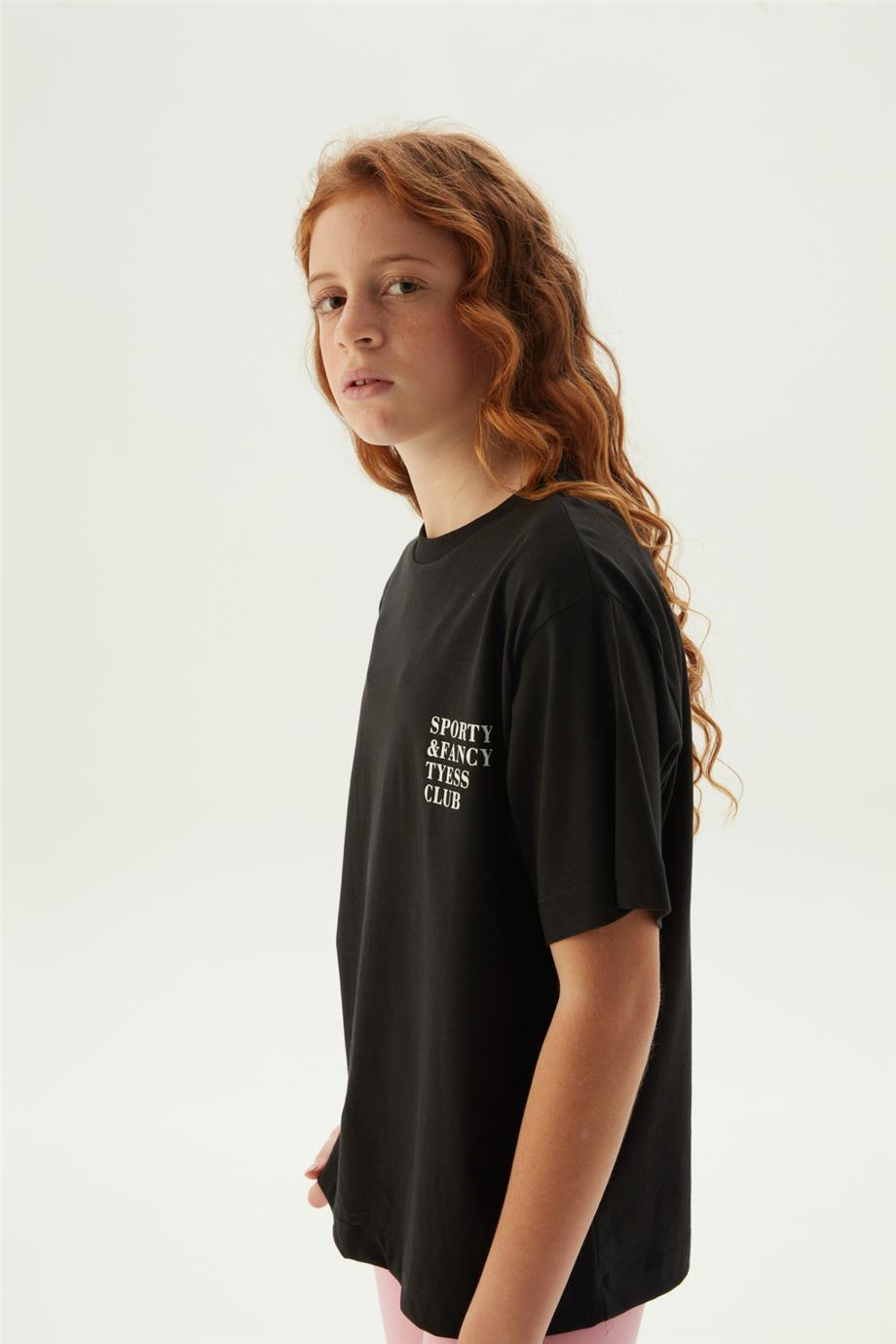 Girl Black T-Shirt - BgStore