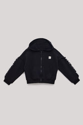 Girl Black Tracksuit Top - BgStore