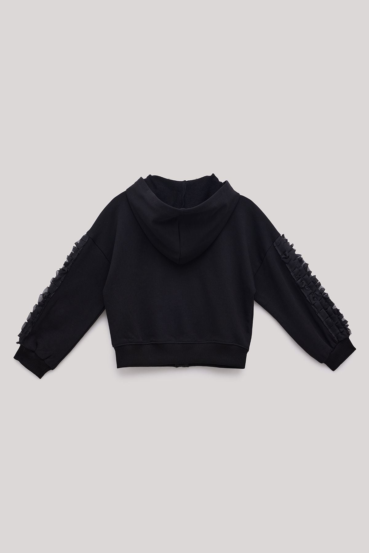 Girl Black Tracksuit Top - BgStore