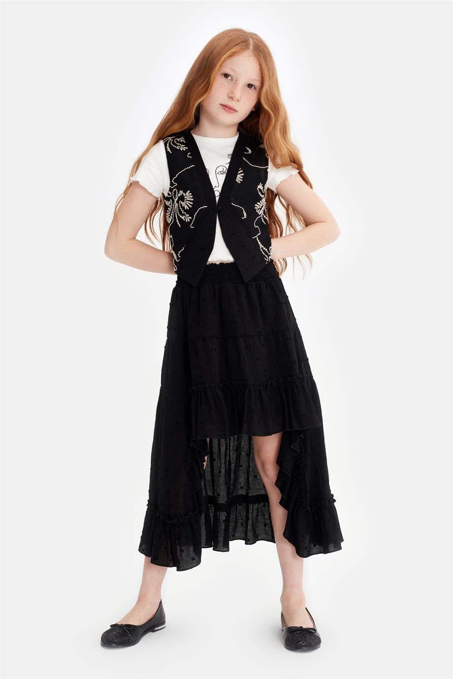 Girl Black Vest - BgStore