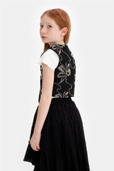 Girl Black Vest - BgStore