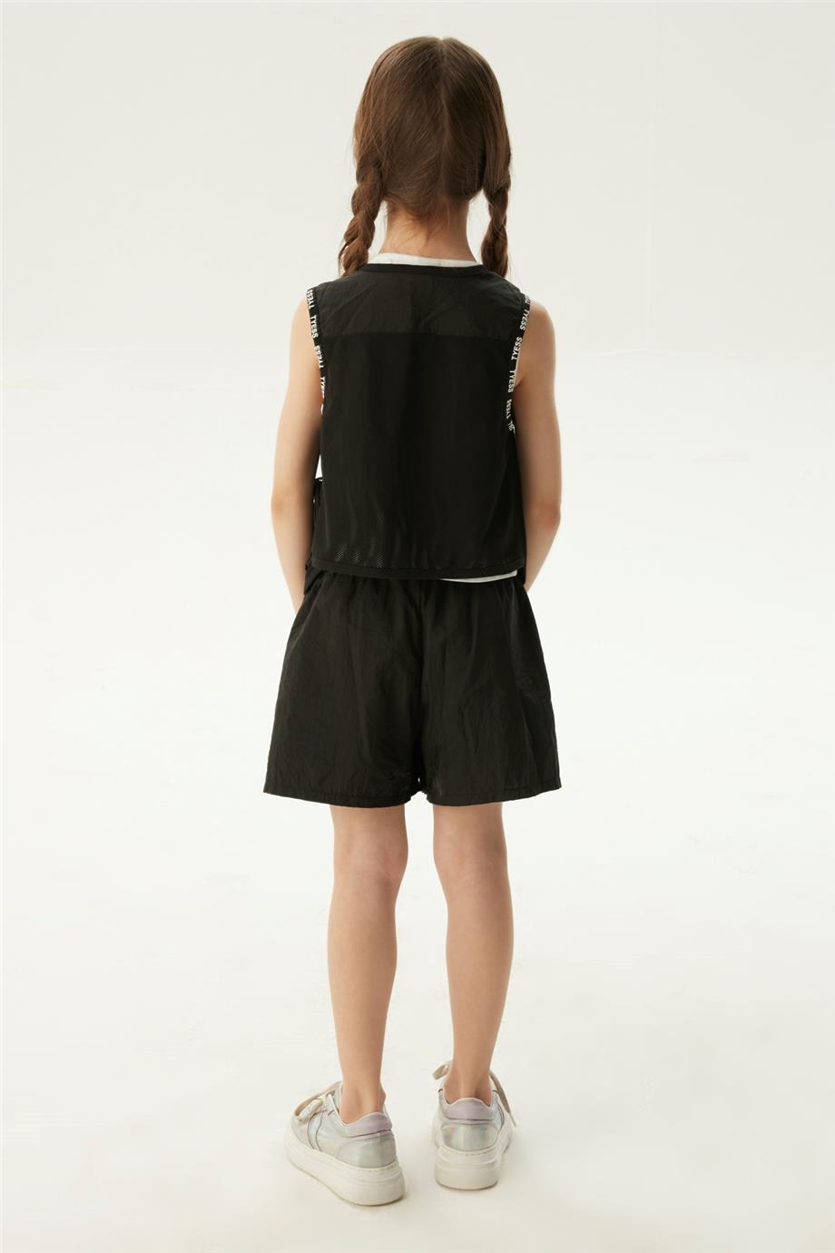 Girl Black Vest - BgStore