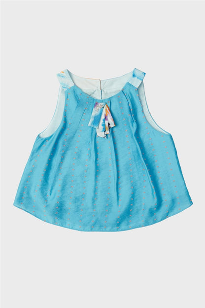 Girl Blue Blouse - BgStore