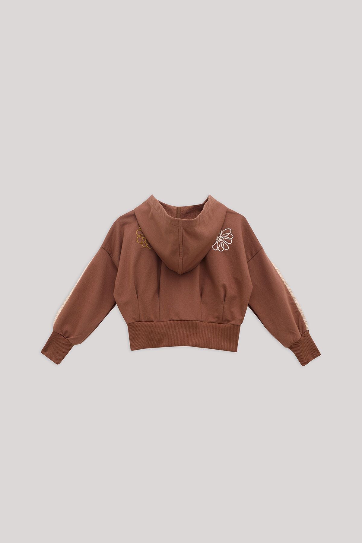 Girl Brown Tracksuit Top - BgStore