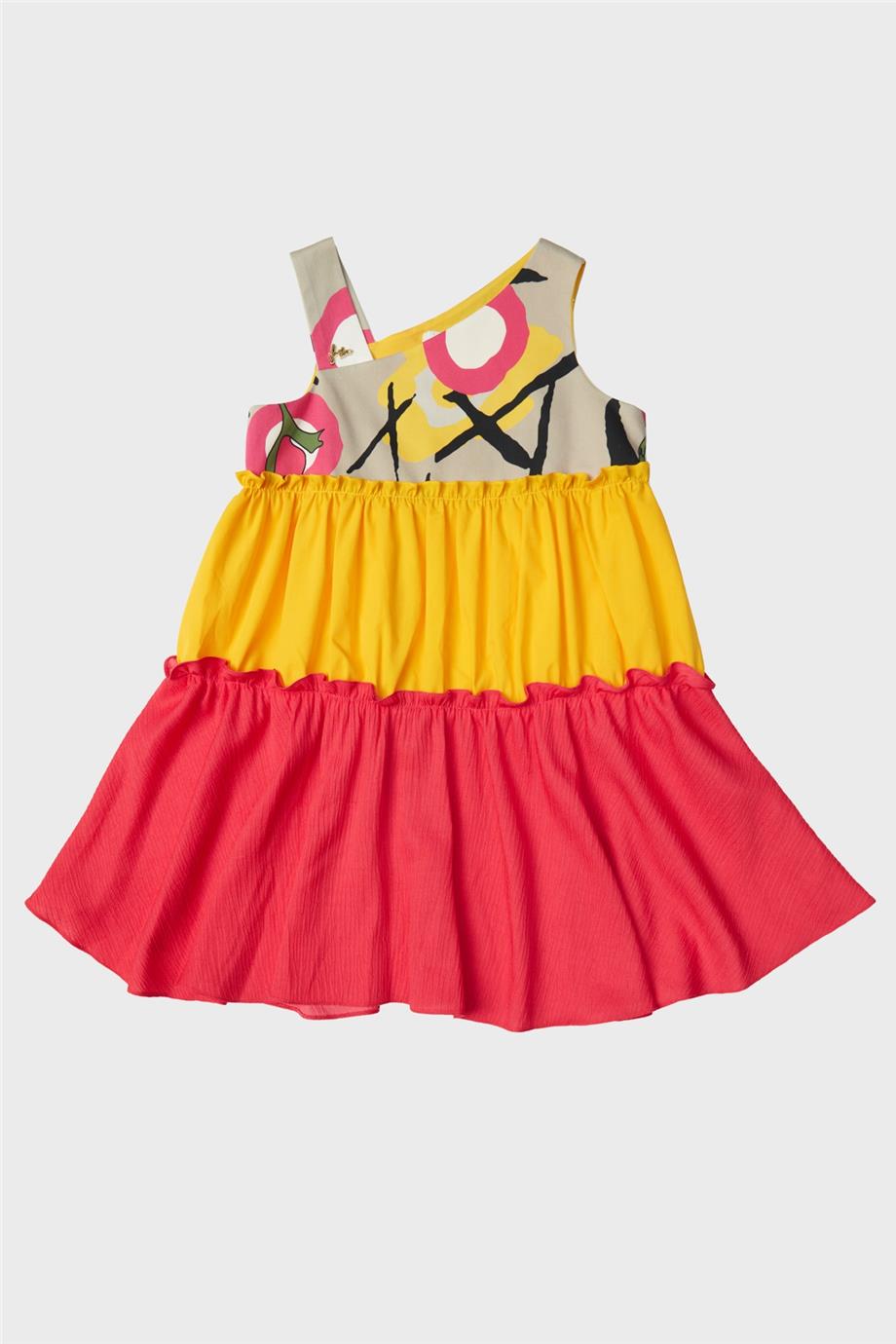 Girl Colorful Dress - BgStore