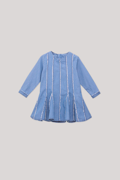 Girl Denim Dress - BgStore