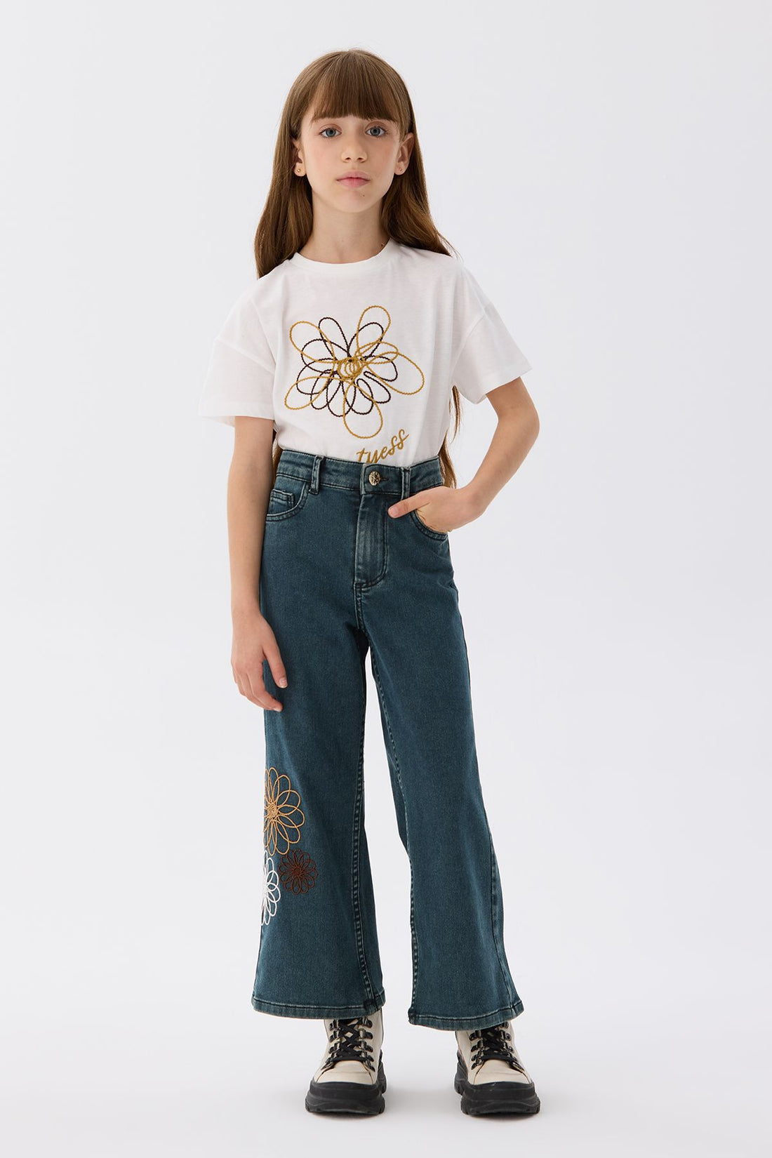 Girl Denim Trousers - BgStore