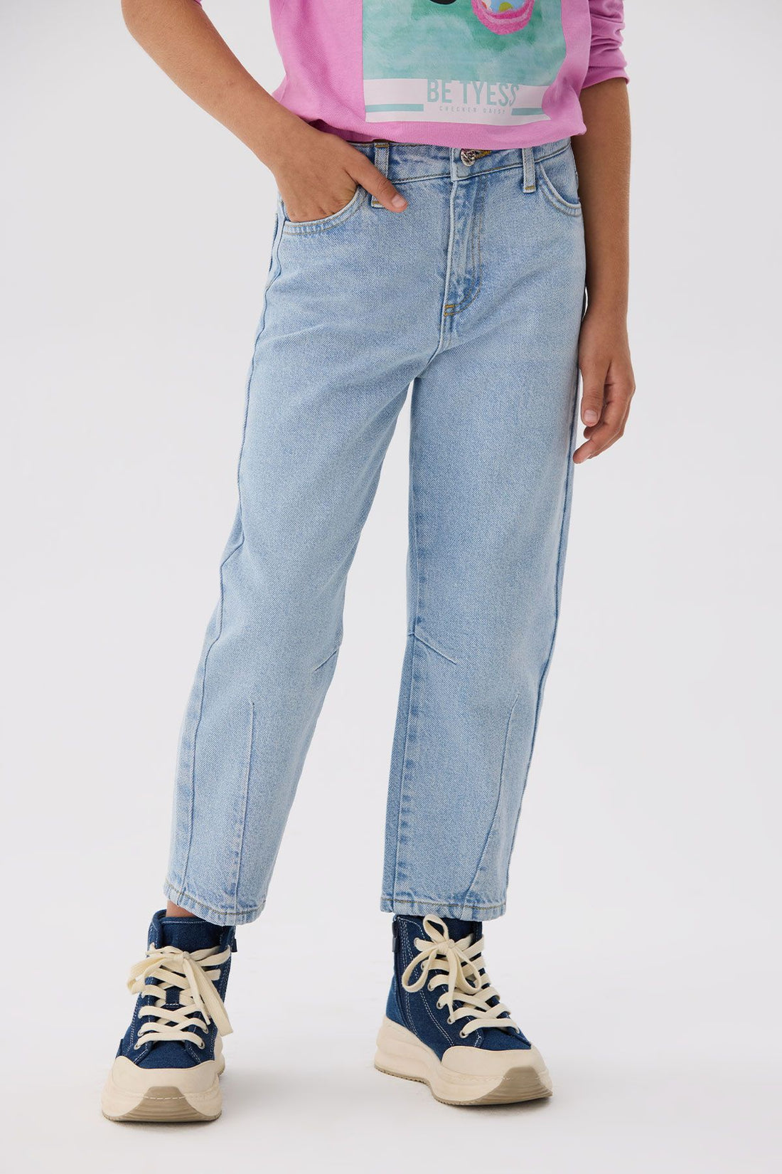 Girl Denim Trousers - BgStore