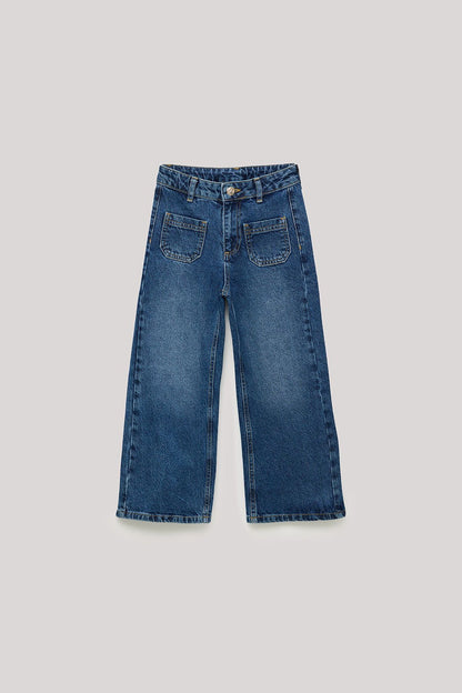 Girl Denim Trousers - BgStore