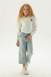 Girl Denim Trousers - BgStore