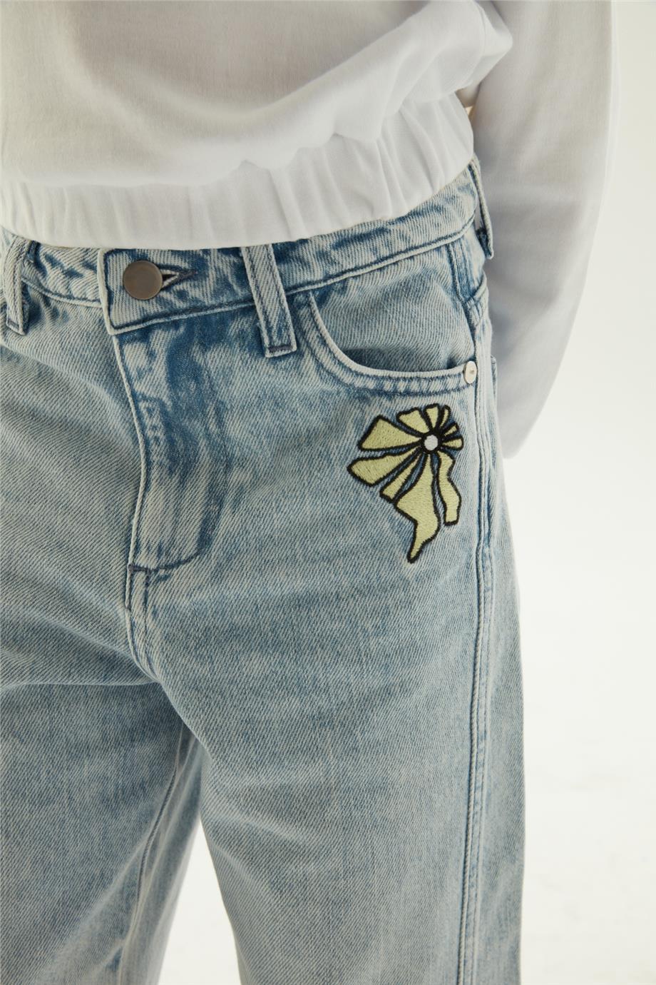 Girl Denim Trousers - BgStore