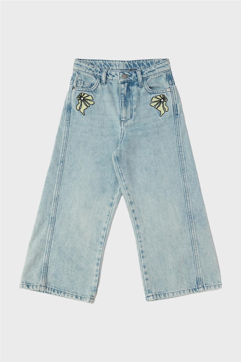 Girl Denim Trousers - BgStore