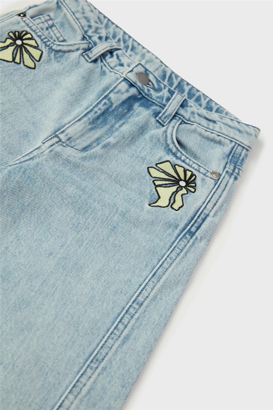 Girl Denim Trousers - BgStore