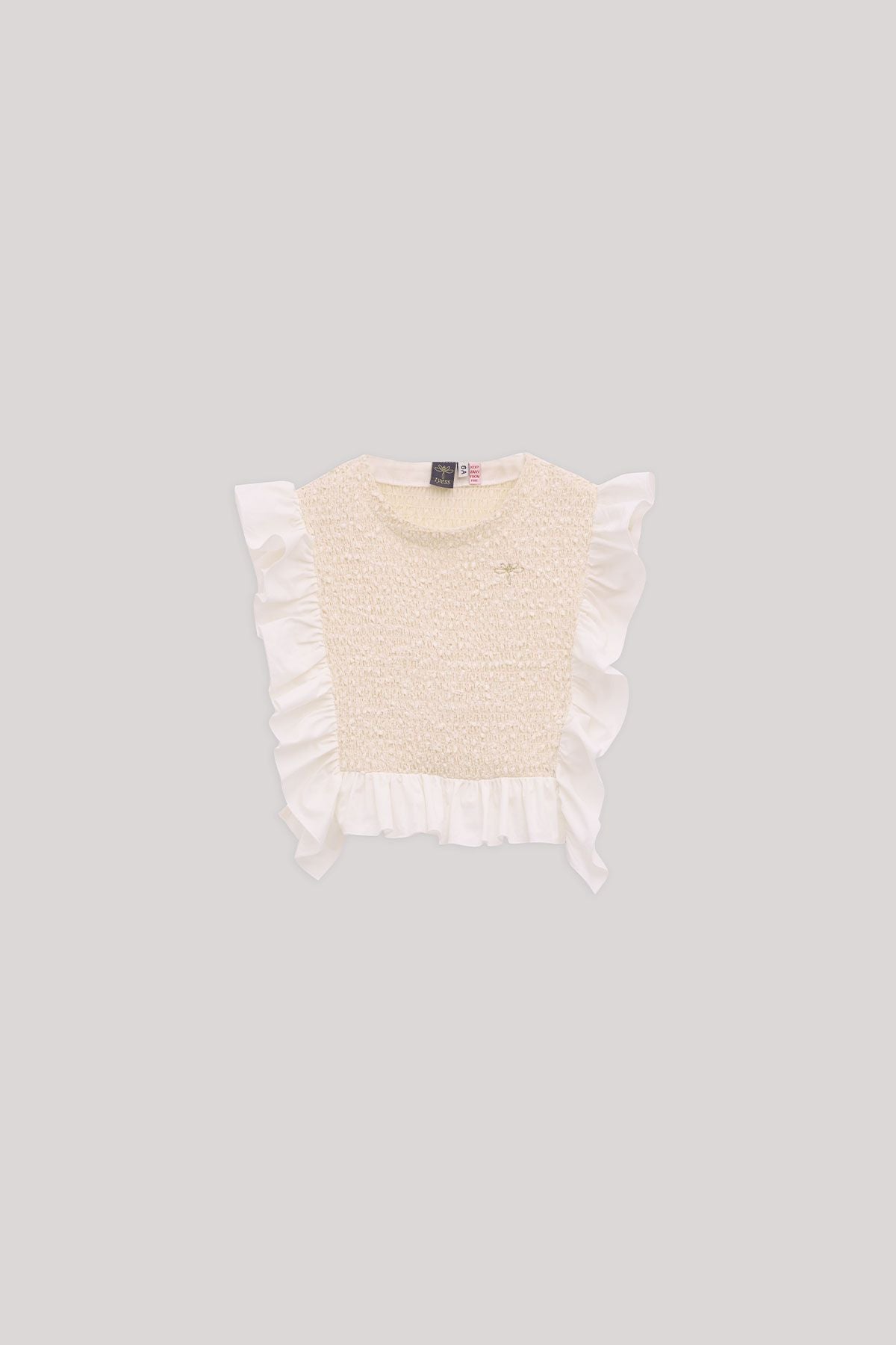 Girl Ecru Blouse - BgStore