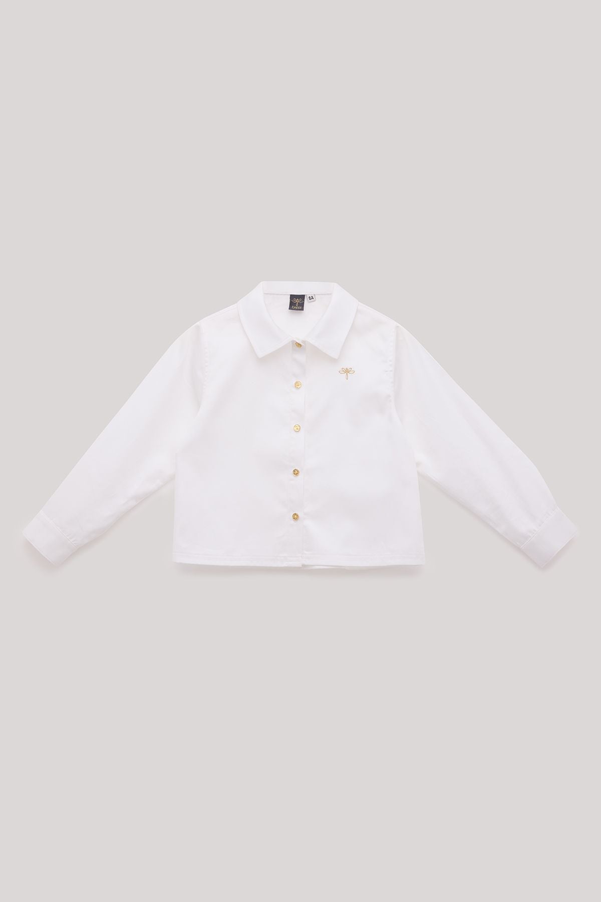 Girl Ecru Shirt - BgStore