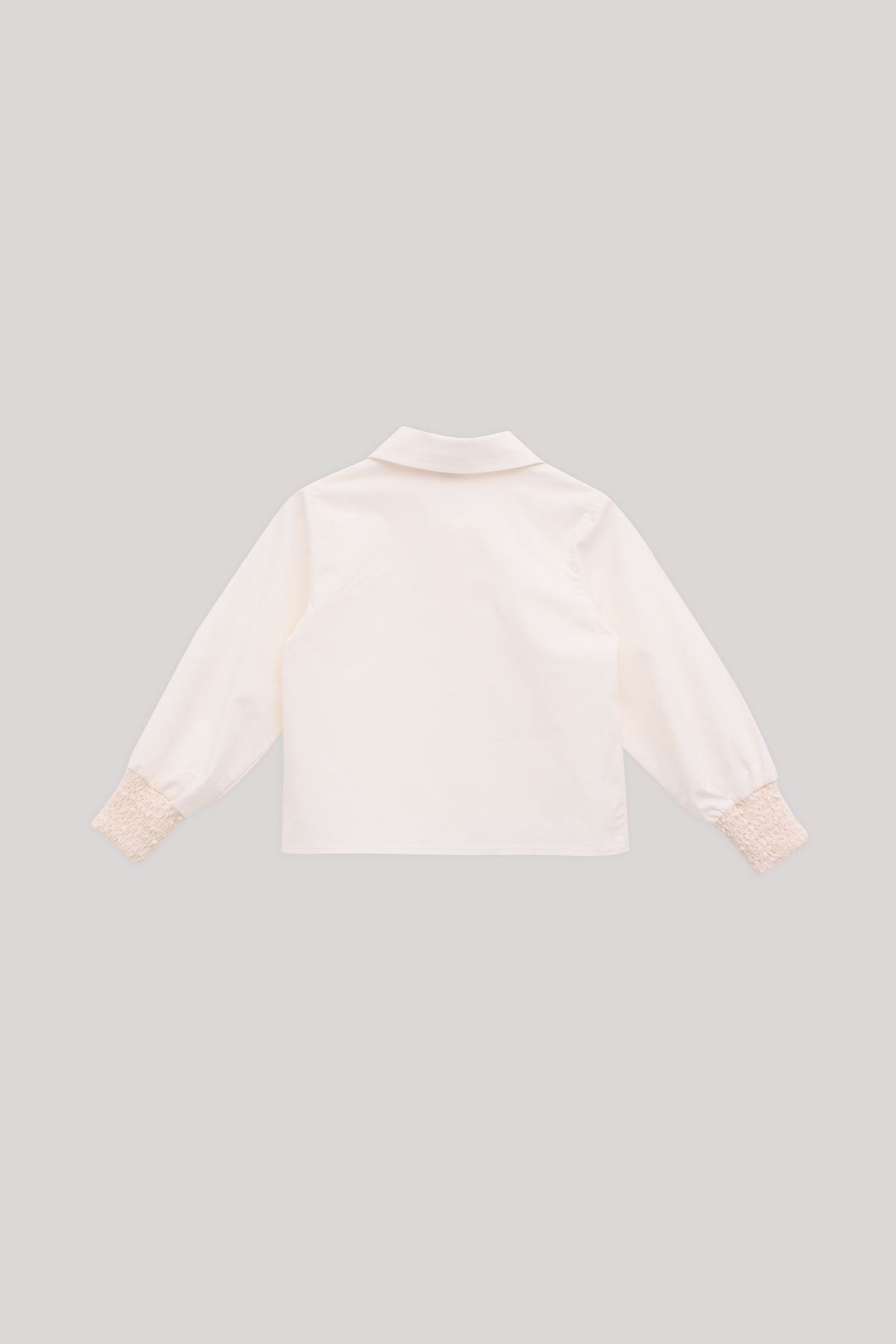 Girl Ecru Shirt - BgStore