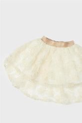 Girl Ecru Skirt - BgStore