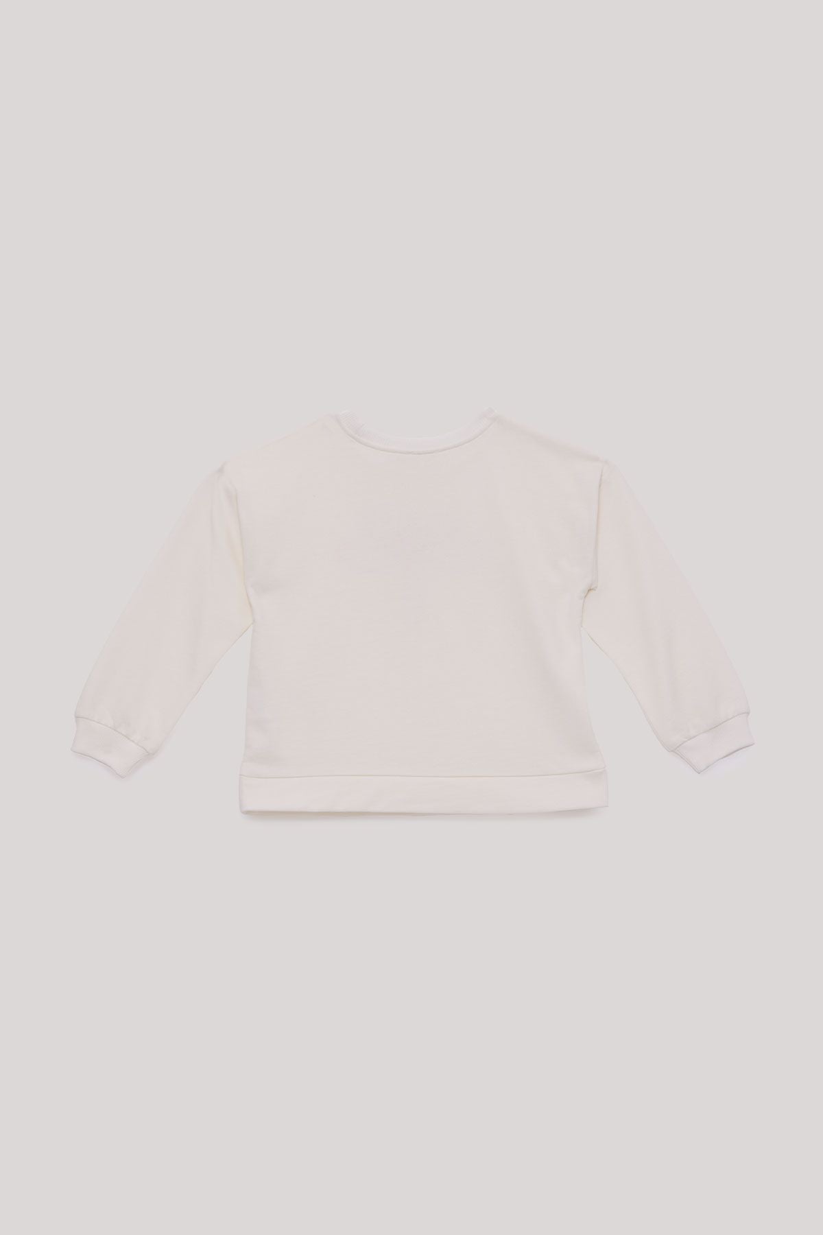 Girl Ecru Sweatshirt - BgStore