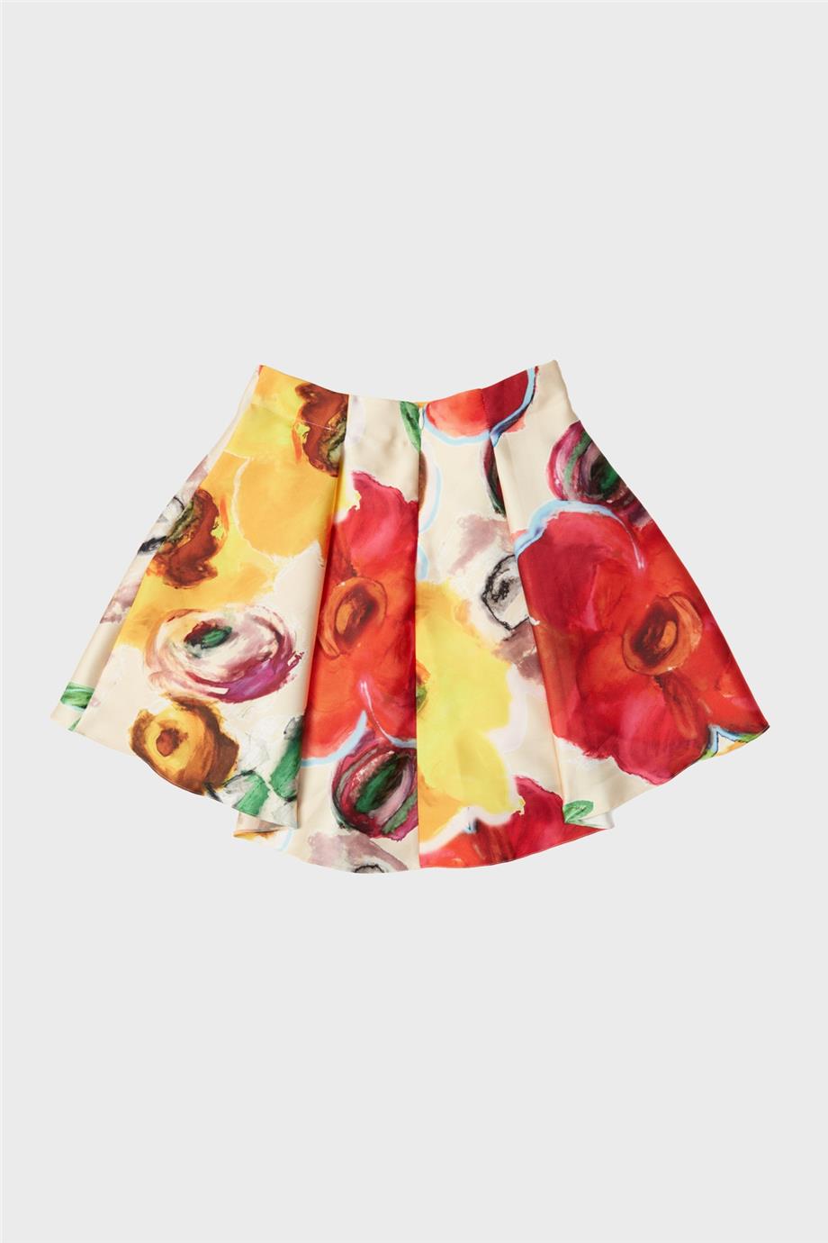 Girl Floral Skirt - BgStore